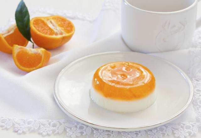 Panna cotta à l'orange