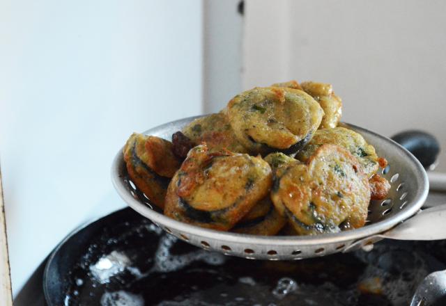 Beignets d'aubergines