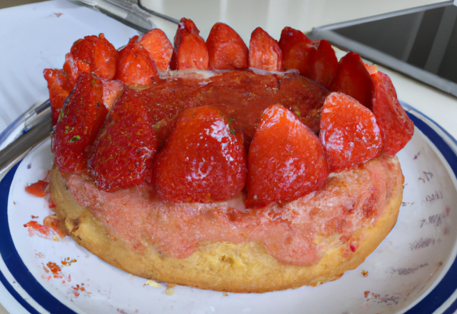 Charlotine de fraise