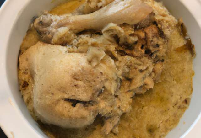 Poule au pot au thermomix