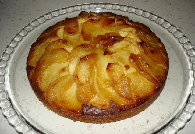 Fondant aux pommes caramélisées