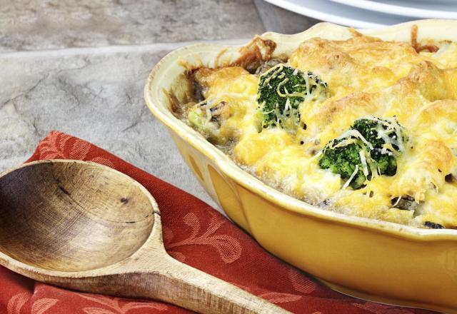 Gratin de légumes au Bresse Bleu