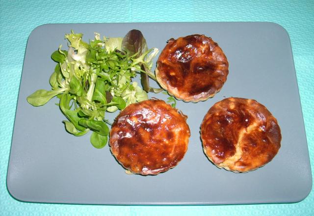 Galettes de pommes de terre et roquefort