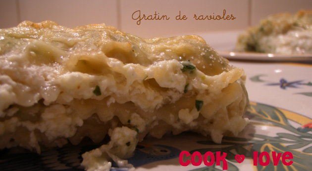 Gratin de ravioles du Royans