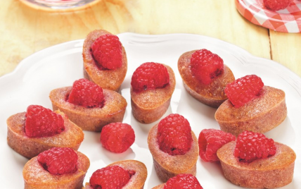 Financiers à la framboise maison