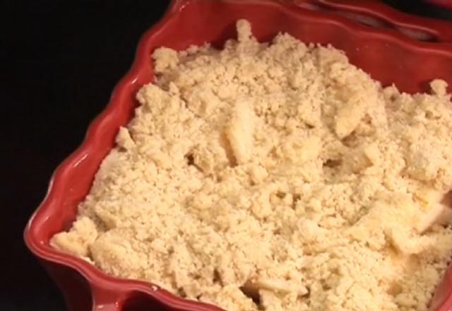 Crumble aux pommes recette rapide