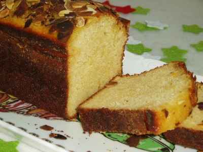 Cake au chèvre frais et miel