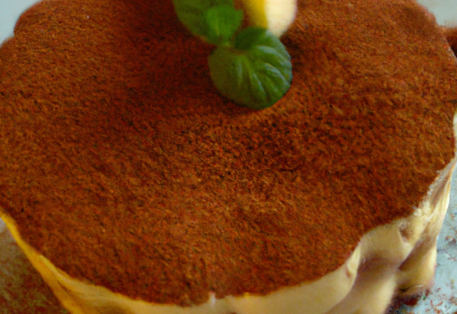 Tiramisu gourmand à la pomme