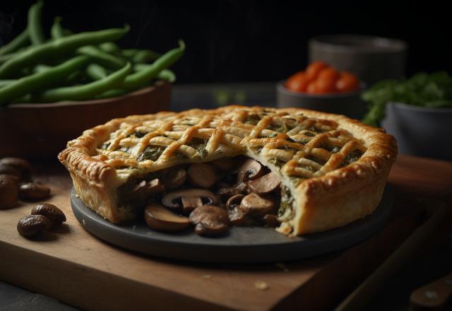 “Pour se réchauffer” : Laurent Mariotte propose sa savoureuse recette de tourte aux champignons !