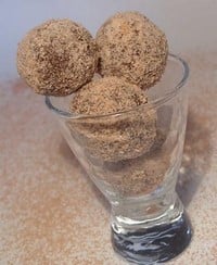 Truffes chocolat...à la champegnoise !