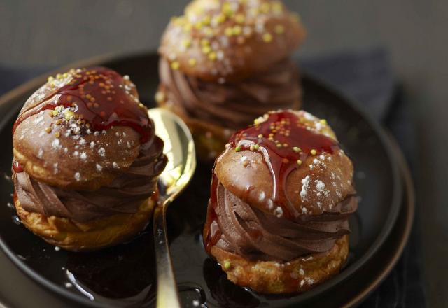 Profiteroles chocofloc