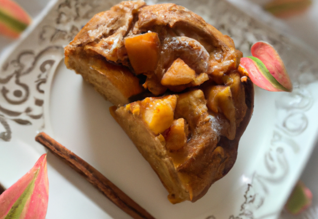 Cake aux pommes et à la cannelle fondantes de ma grand-mère