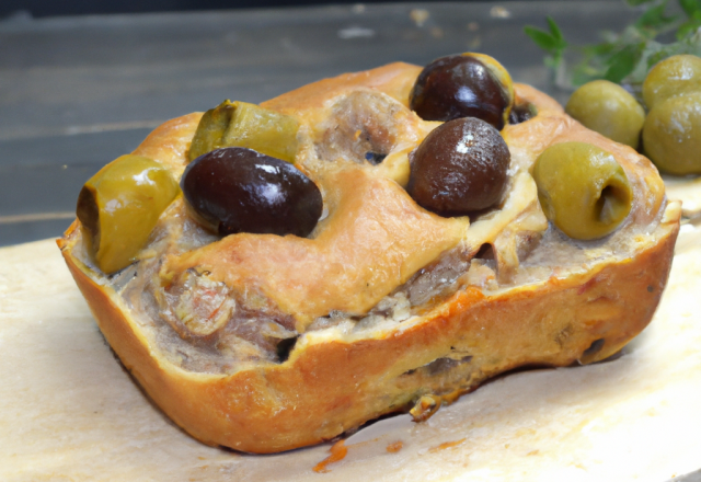 Financière de veau aux olives