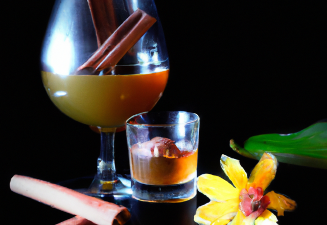 Rhum arrangé capucine et cardamone