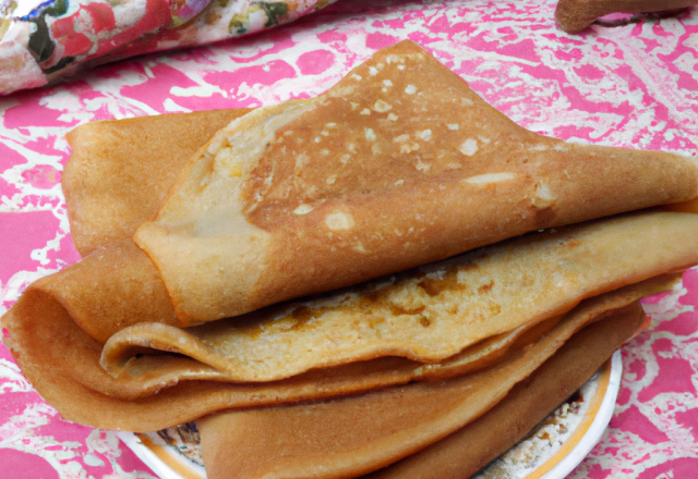 Crêpes traditionnelle pour la Chandeleur