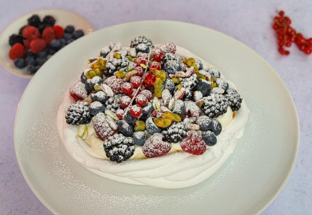 La meilleure façon de réussir sa pavlova aux fruits rouges