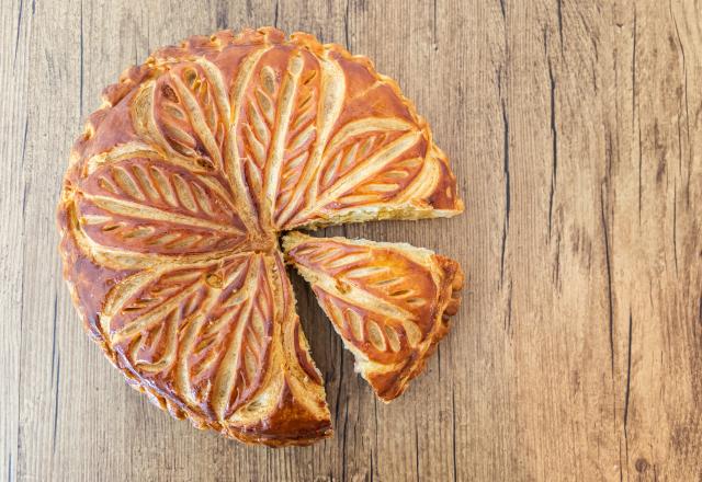 Galette des rois à la framboise