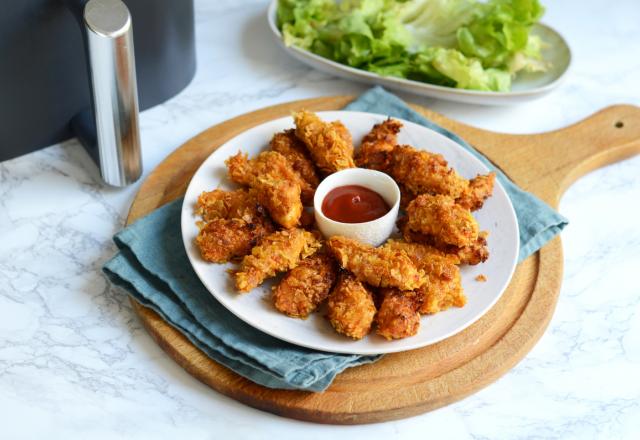 Croustillants et moins gras : notre recette facile pour faire des tenders maison au Air  Fryer