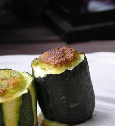 Courgettes farcies aux courgettes