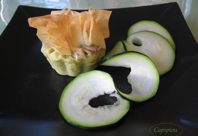 Balluchons de courgettes aux herbes