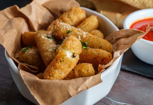 Norbert Tarayre partage sa technique pour faire des mozza sticks bien filants pour l’apéro