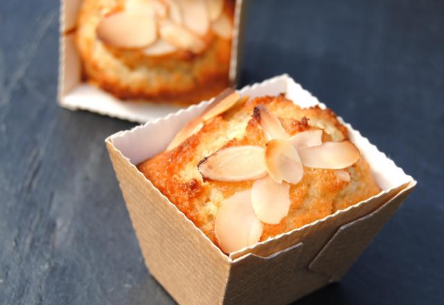 Financiers citrons amandes