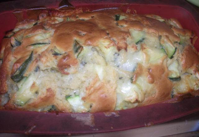 Cake chèvre-courgettes