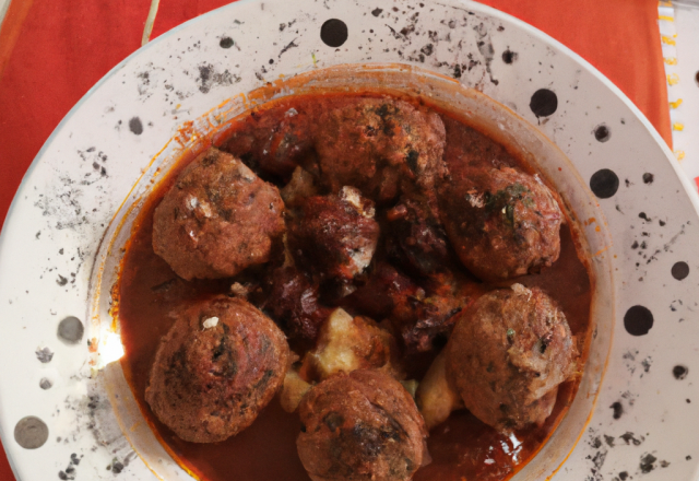 Boulettes de bœuf à la provençale