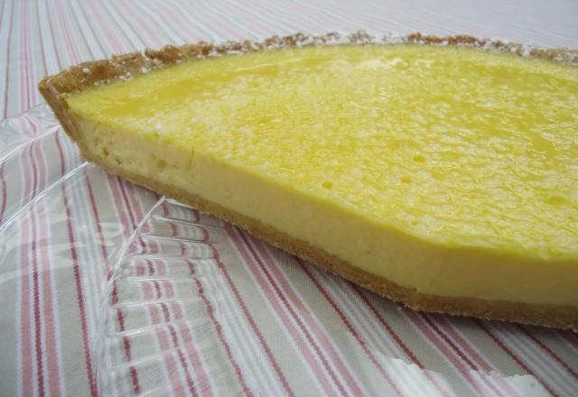 Tarte à la crème de citron et mascarpone