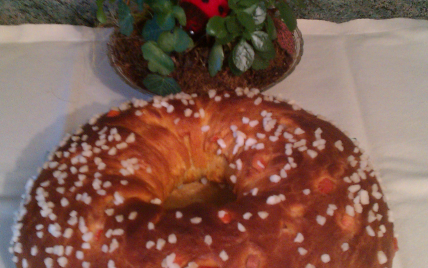 Brioche aux fruits confits