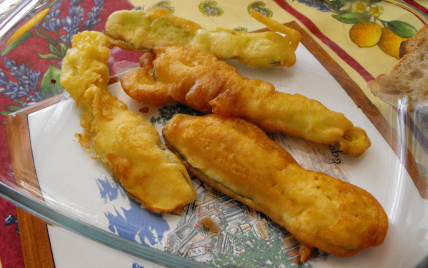 Beignets aux courgettes