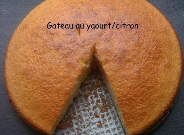 Gâteau au yaourt et citron