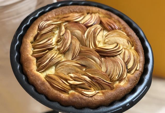 Tarte briochée à la pomme