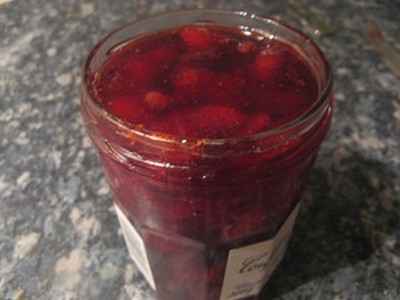 Confiture de fraise à la vanille