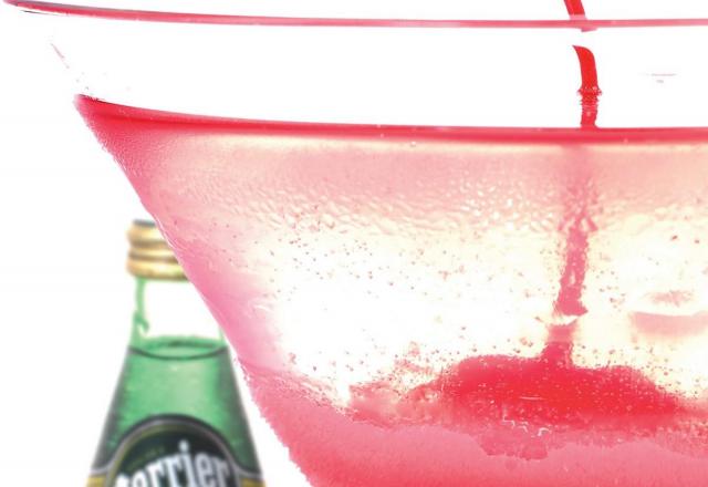 Perrier Vodka Sorbet