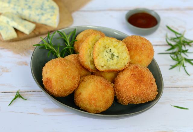 Arancini à la fourme d'Ambert