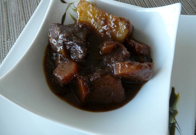 Bœuf bourguignon express