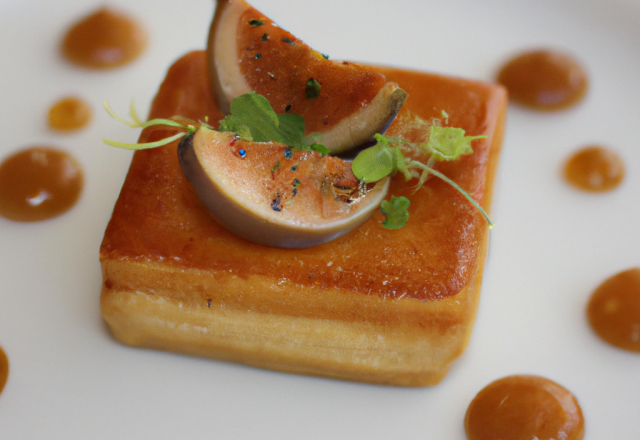 Foie gras au croustillant de spécullos