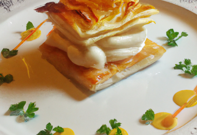 Millefeuille de st jacques