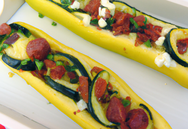 Hot Dog courgettes