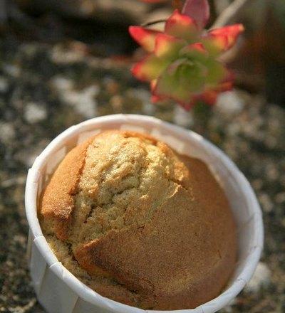 Muffins dorés à la châtaigne