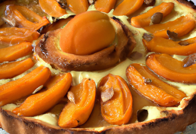 Tarte aux abricots et amandes au thermomix