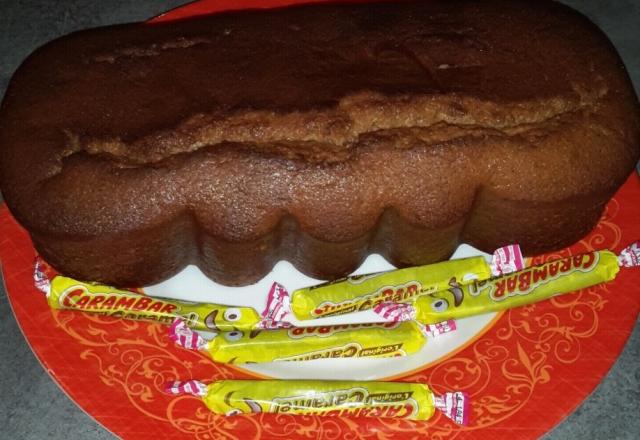 Cake aux carambars gourmand