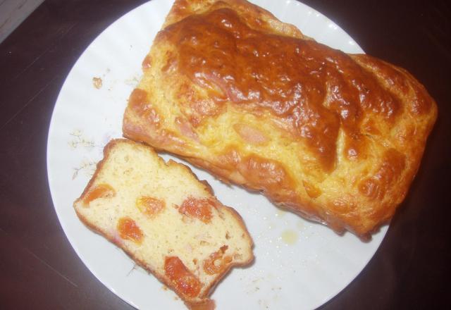 Cake au lardons et tomates cerises