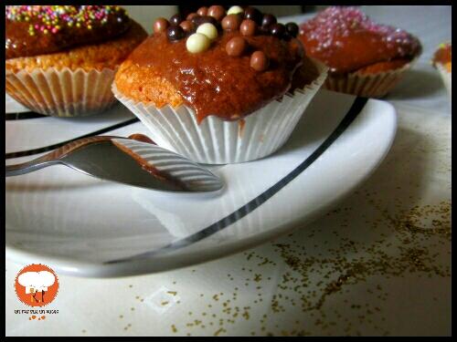 Cupcakes noisettes/chocolat