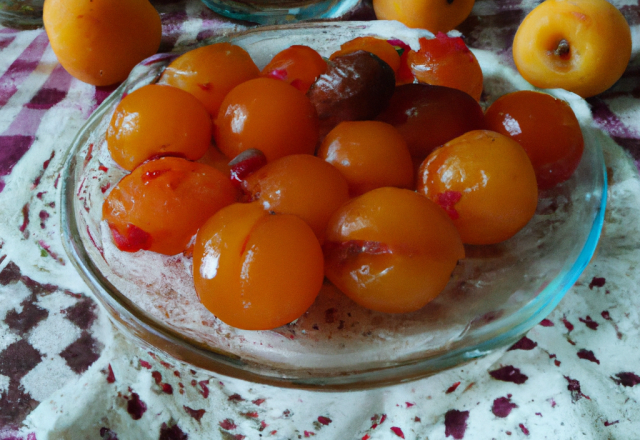 Tôt-fait à la liqueur de mirabelles : spécialité lorraine