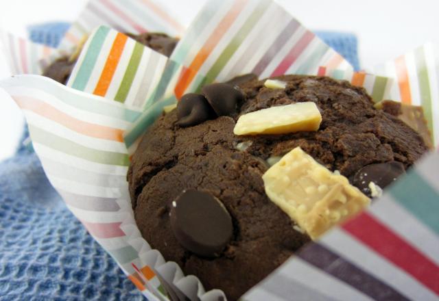 Muffin régressif aux 3 chocolats