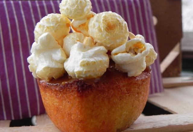 Cupcake pop-corn