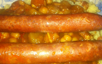 Couscous au merguez