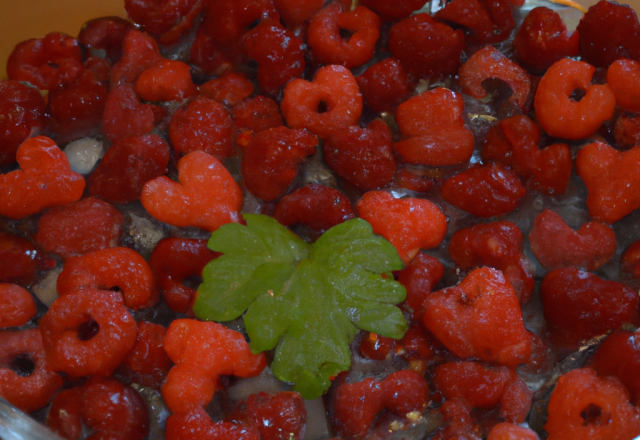 Visitandines cœur de framboise de Lili